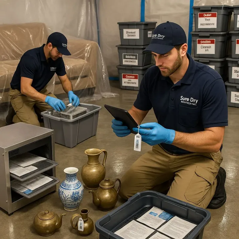Content Protection and Restoration process in West Warwick, RI