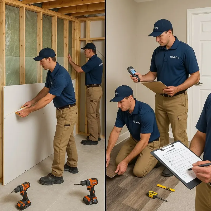 Repairs and Reconstruction process in West Warwick, RI